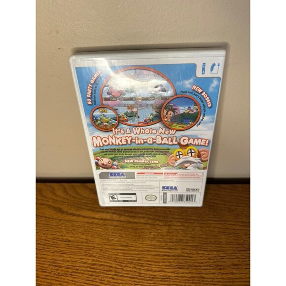 Super Monkey Ball: Banana Blitz (Nintendo Wii, 2006) Complete W/ Manual - Picture 3 of 3